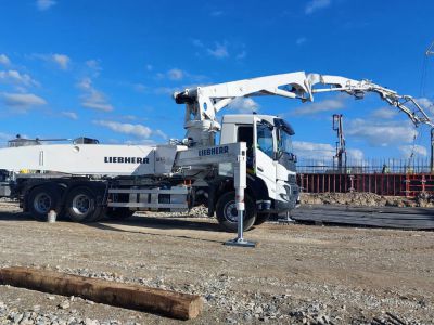 LIEBHERR 36m вже на будівництві